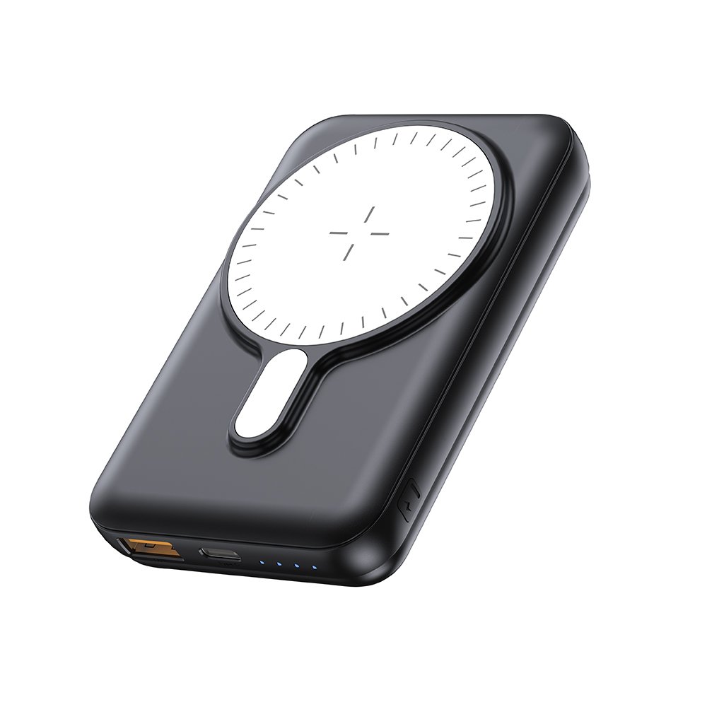Mini Power Bank Charger 10000mAh Large Capacity PD20W Fast Charging Magnetic Portable Wireless Charging Solar Mobile Power