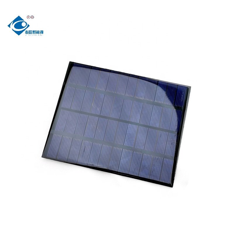 12V Poly Epoxy Sealed Solar Panel 2.4W Customized Solar Panels Charger ZW-136110-12V Mini Solar Panels Power Charger