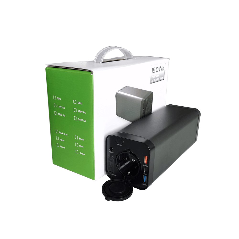UP200 110V 220v AU UK AC Output Notebook Laptop 150w Solar Energy Portable Power Station AC Power Bank