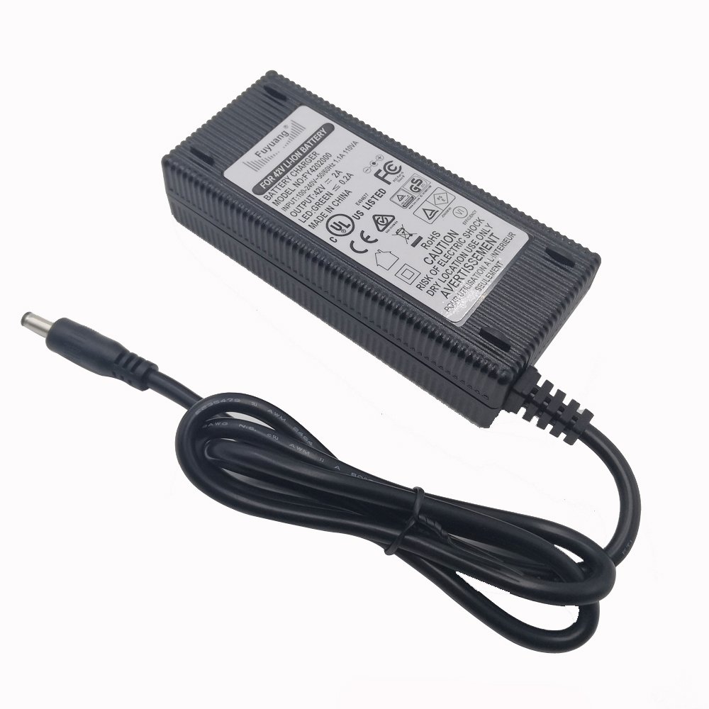 ul CE KC Pse 48v fast charger for e bike 36V 2A lithium battery charger 42v 4a electric bike solar charger 42v