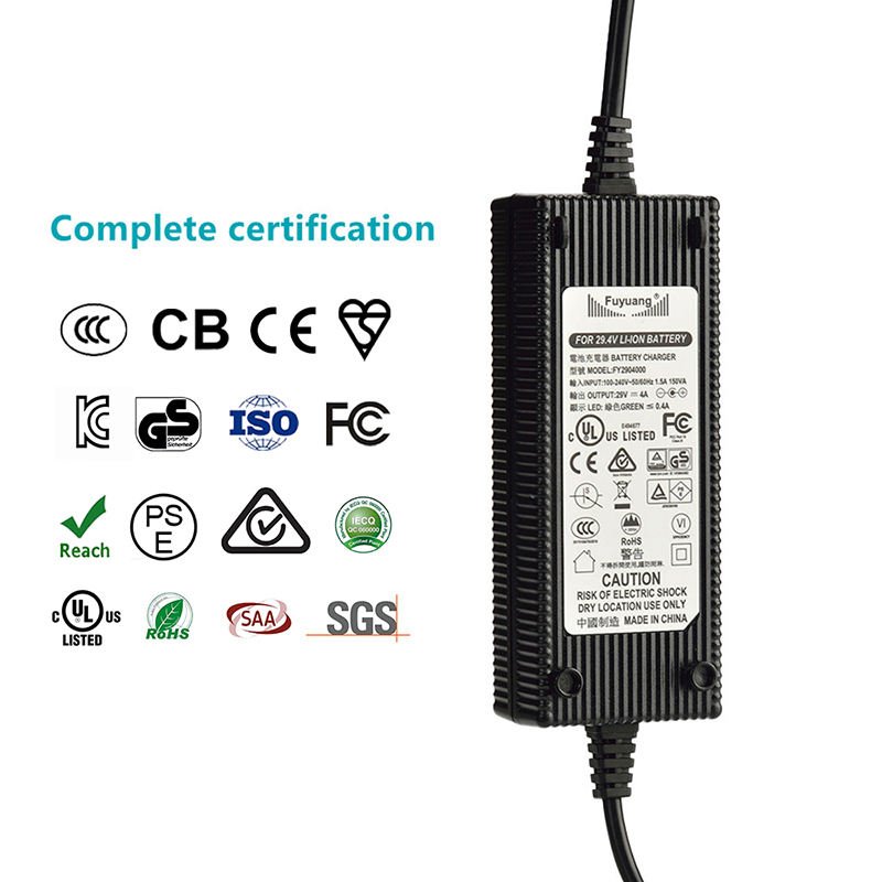 ul CE KC Pse 48v fast charger for e bike 36V 2A lithium battery charger 42v 4a electric bike solar charger 42v