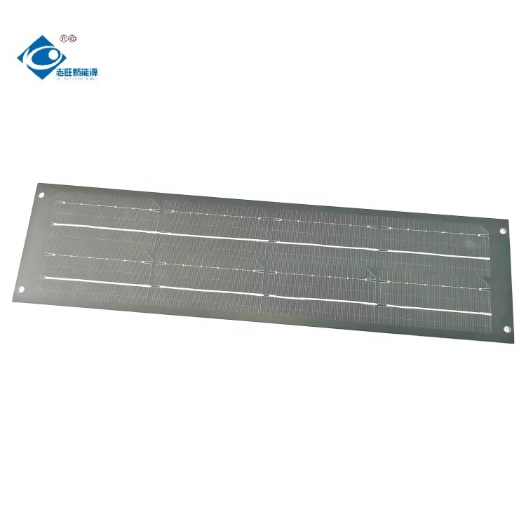 6V Strip PET Solar Photovoltaic Panel ZW-45595 Outdoor Portable Solar Panel Charger 5.9W Strip Laminated Solar Panel