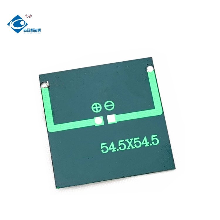 Epoxy Adhesive Solar Panel 0.25W EMini Epoxy Solar Panel ZW-545545-2.5V Camping Mobile Solar Panel Charger 2.5V