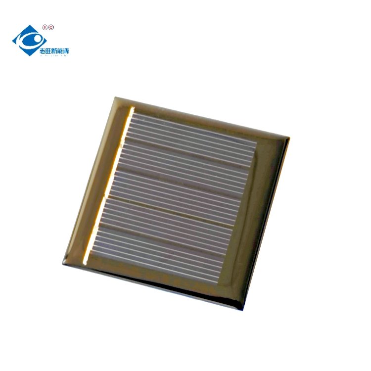 Epoxy Adhesive Solar Panel 0.25W EMini Epoxy Solar Panel ZW-545545-2.5V Camping Mobile Solar Panel Charger 2.5V