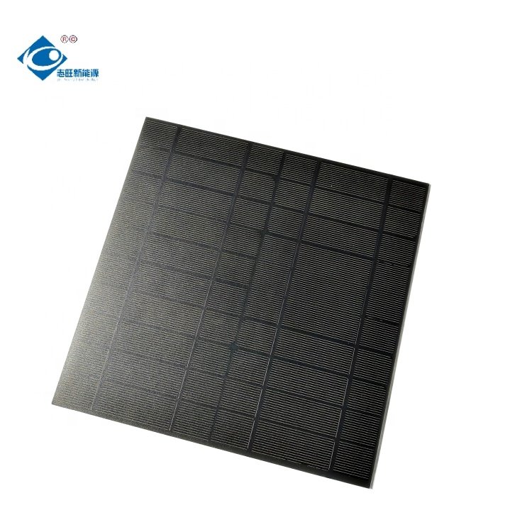Epoxy Resin Solar Panel ZW-250250-MP Lightweight Silicon Solar Panel Module 5V Mini Solar Panels Power Charger 12W