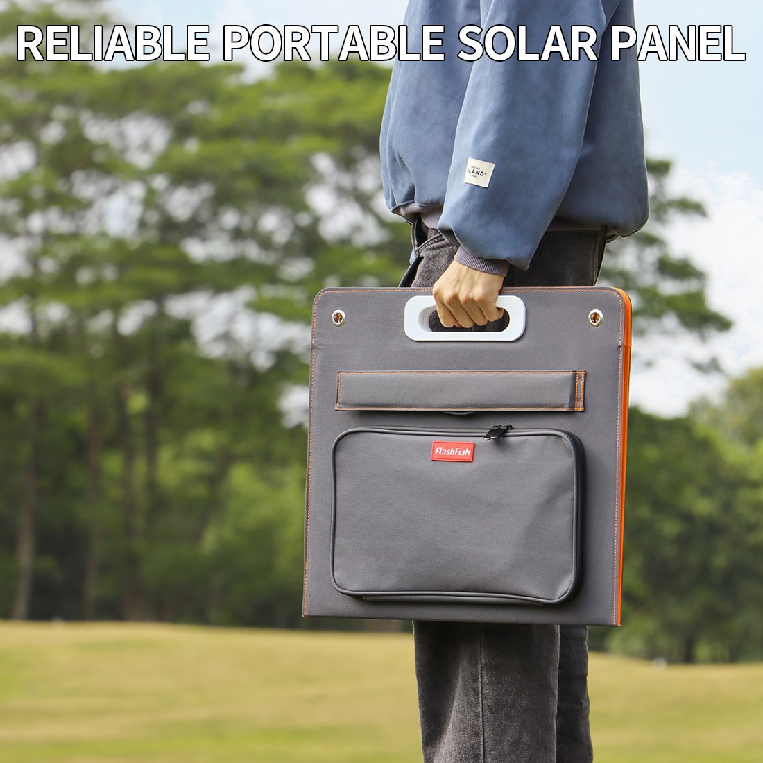 Monocrystalline 60W Solar Charger Charging Outdoor Camping 50w Folding Foldable Portable Solar Panels for Mobile Cell Phone