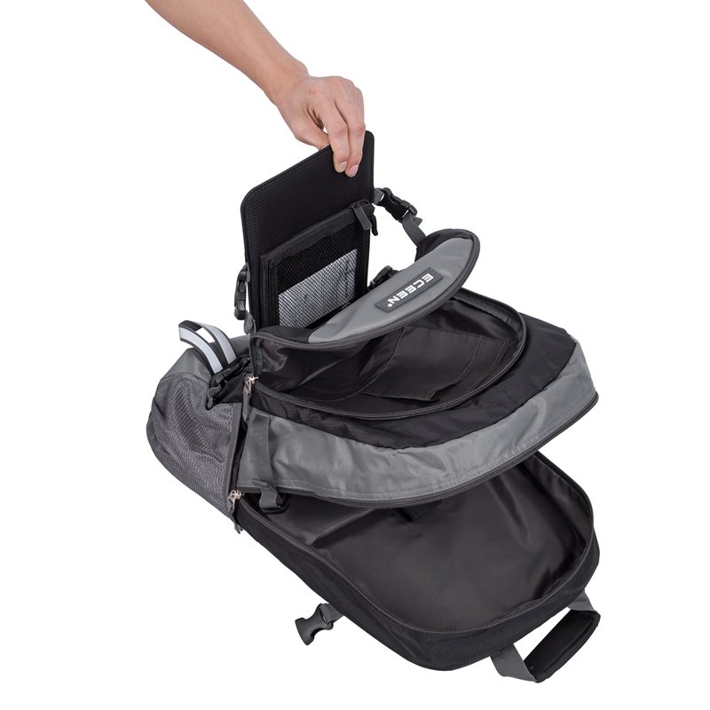Slocable custom waterproof 6.5W solar panel backpack solar bagpack for cell phones tablets hiking