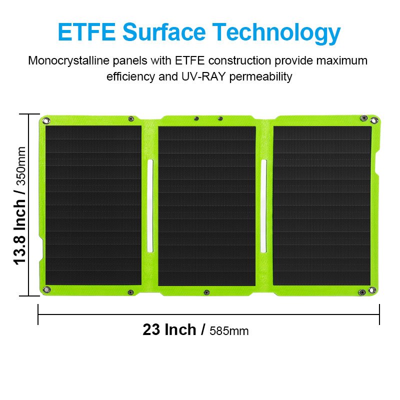 Best Seller Solar Charger 30W Portable Solar Panel with USB Other Renewable Energy for smart watch