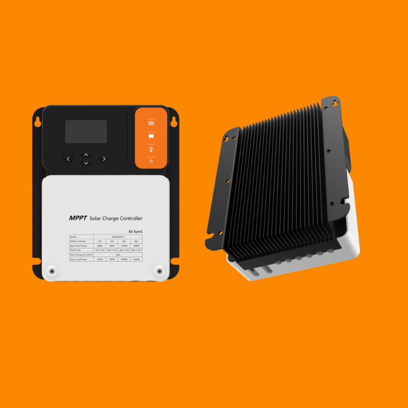 SRNE MA series Solar Panel Charger Regulator 12V 24V 30a 40a 60a 80a MPPT Charge Controller WIFI APP