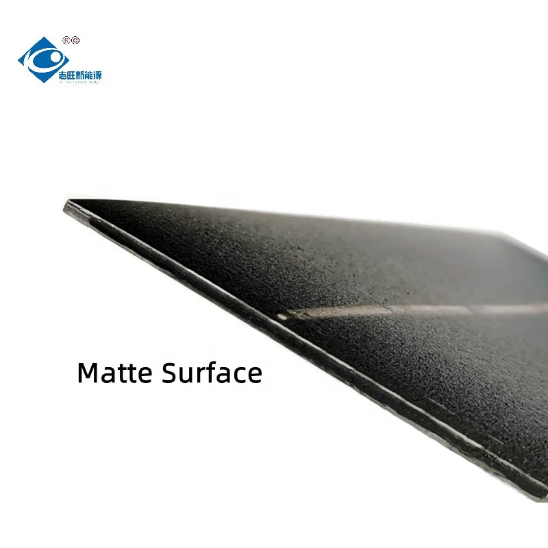 1.5W Semi-Flexible Solar Panel ZW-9898-P Outdoor Flexible Solar Panel Charger 5V Mini PET Solar Photovoltaic Panel