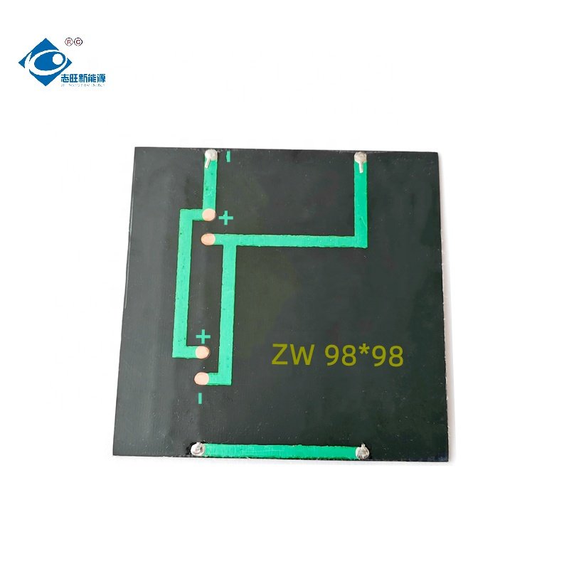 1.5W Semi-Flexible Solar Panel ZW-9898-P Outdoor Flexible Solar Panel Charger 5V Mini PET Solar Photovoltaic Panel