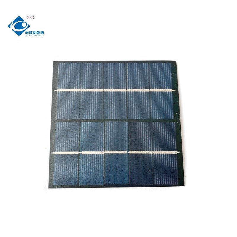 1.5W Semi-Flexible Solar Panel ZW-9898-P Outdoor Flexible Solar Panel Charger 5V Mini PET Solar Photovoltaic Panel