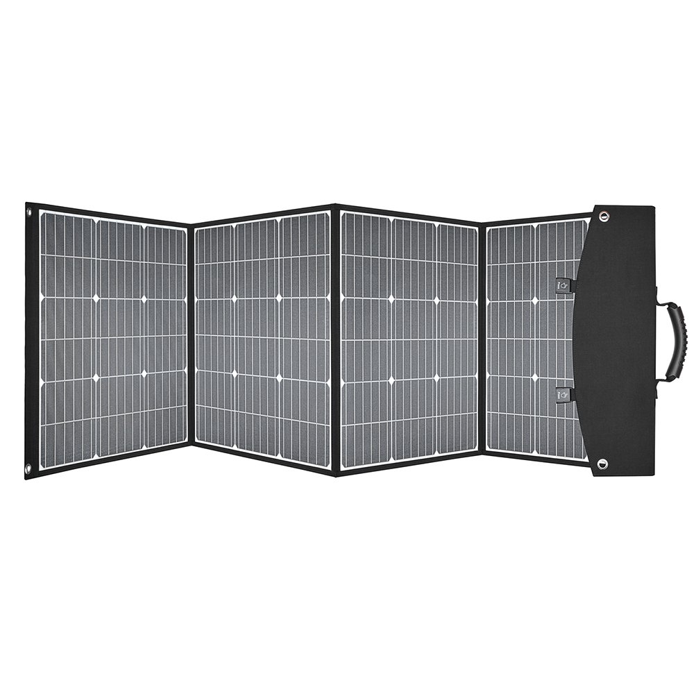 High Efficiency Folding Solar Panel 200W Portable Outdoors Solar Charger for campingJump Starter phones tablet