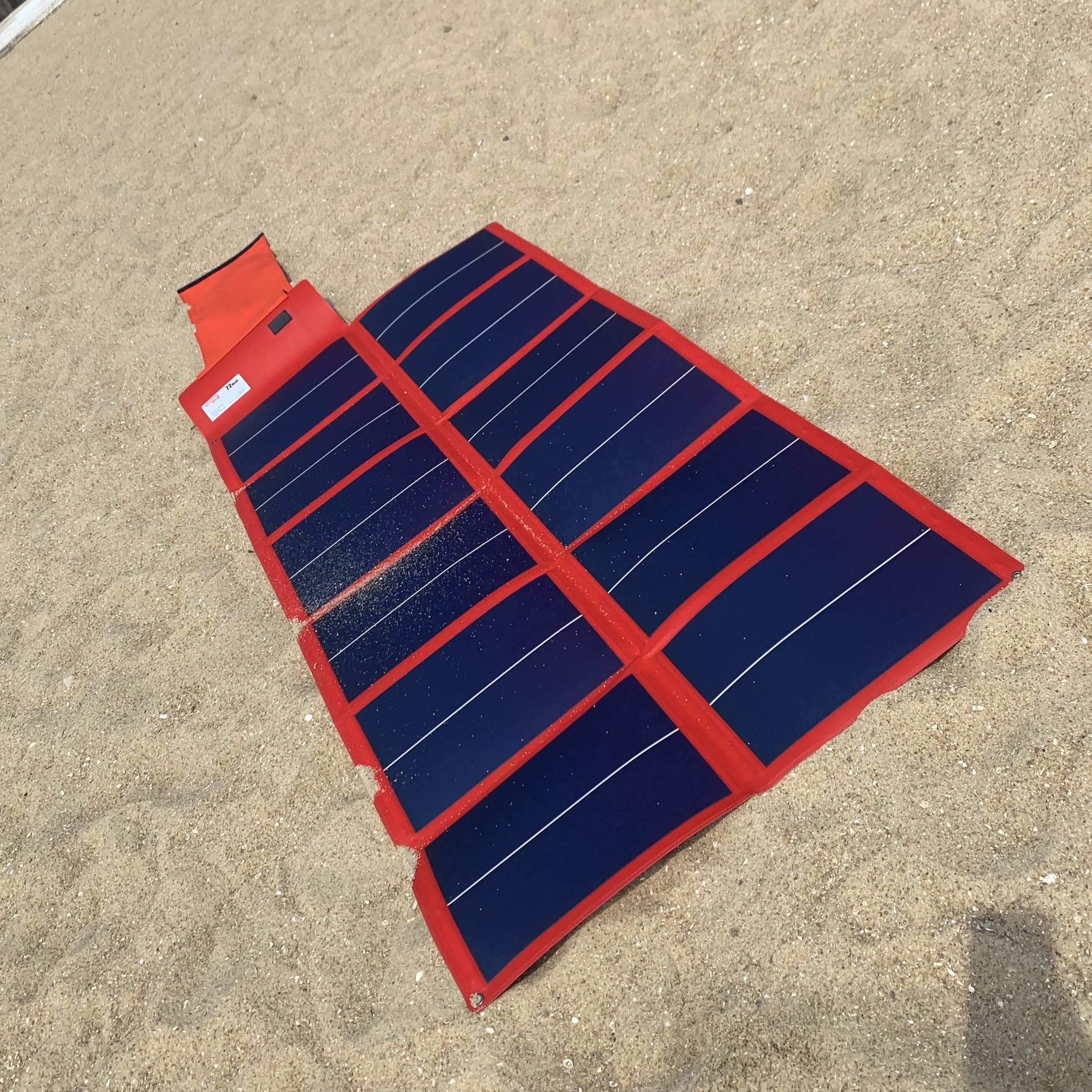 PD Support 75W Flexible Foldable Amorphous Solar Power Panel For Charging 4WD Car Batteries