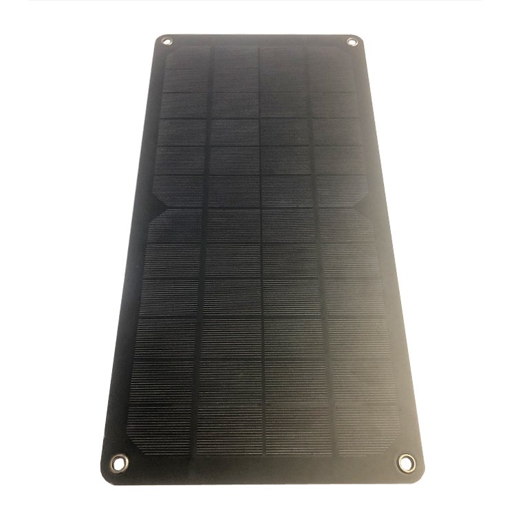 Solar Panel High Efficiency 10 Watt 12 Volt PET Mono crystalline for Outdoor Camping Fan Car Charger DC Port