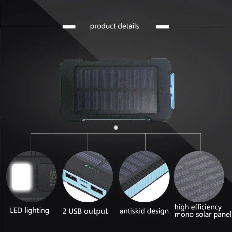 Trending 2024 New Electronics Outdoor Portable Power Station Fast Chargers for Xiaomi iphone Charger Solar Light Power Banks