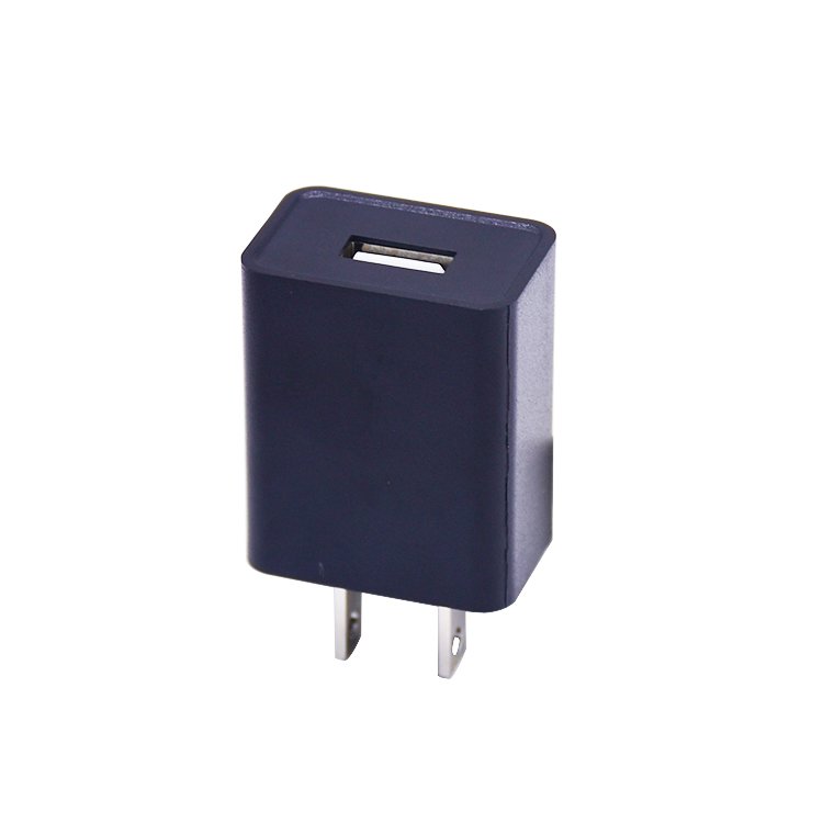 High Quality Portable OEM US Plug UL Listed USB A Power Charger Adaptor Cargador 5V 0.5A 1A 1.5A 2A USB 2.4A Fast Wall Adapter