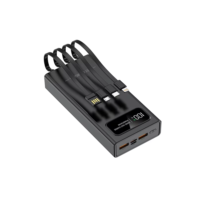 Portable Charger Power Bank 30000mAh - 22.5W Fast Charging External Battery Pack Charging Bank 6 Outputs & 3Inputs Phone Charger