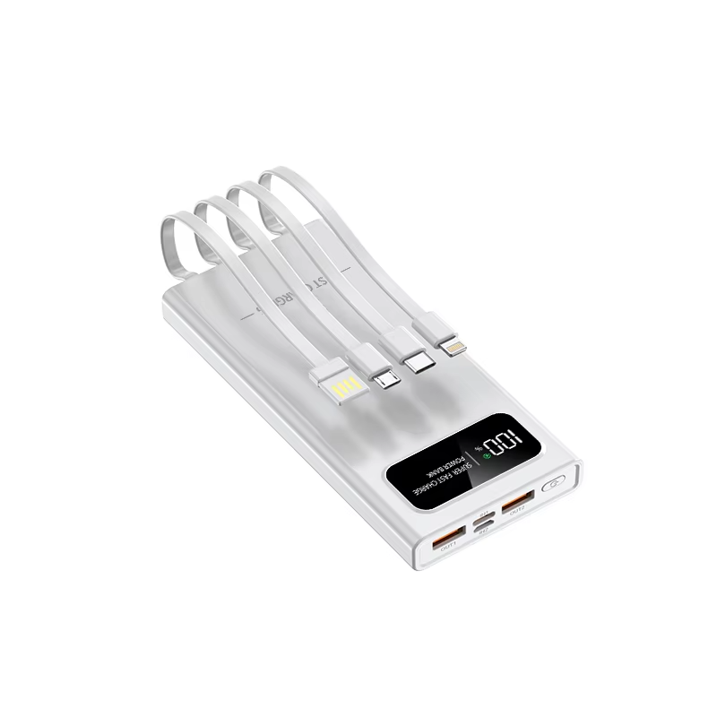 Portable Charger Power Bank 30000mAh - 22.5W Fast Charging External Battery Pack Charging Bank 6 Outputs & 3Inputs Phone Charger