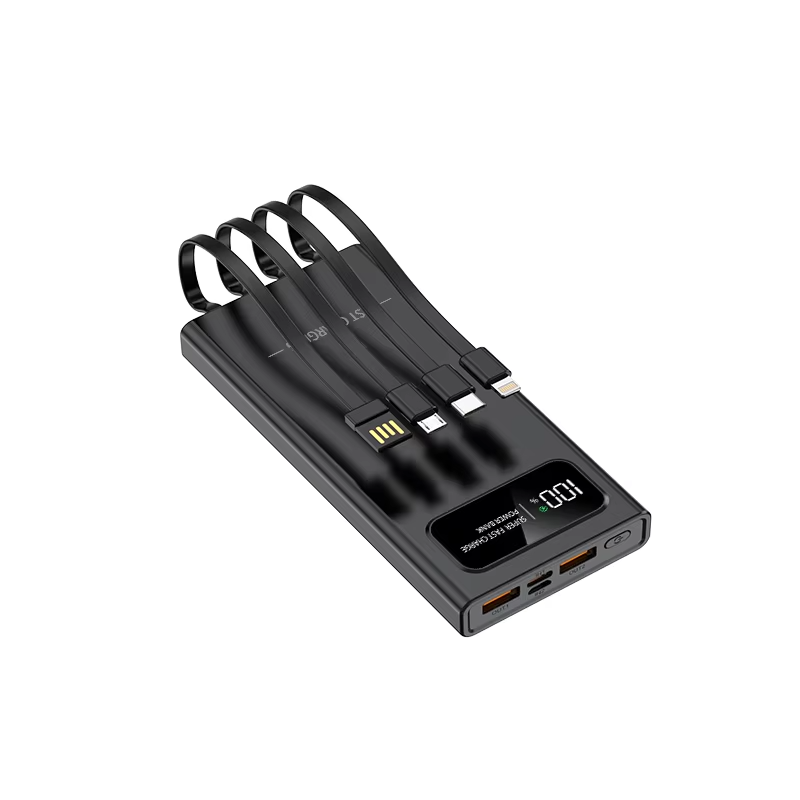 Portable Charger Power Bank 30000mAh - 22.5W Fast Charging External Battery Pack Charging Bank 6 Outputs & 3Inputs Phone Charger
