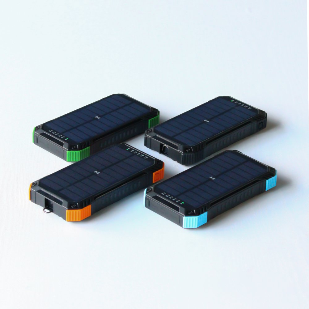 Quick Charge Support Portable Power Bank 20000mAh 22.5W PD+15W Wireless Full Screen Camping Light Solar Powerbank