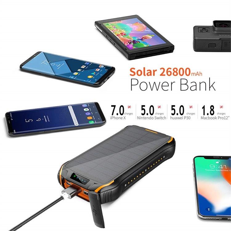 Real Capacity Innovative Product Electronics Hot Items Trending 26800 mah Custom Power Bank