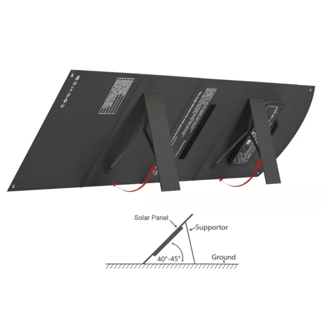 High Efficiency Foldable Waterproof 21W 40W 60W 80W 120W 200W Solar Panels
