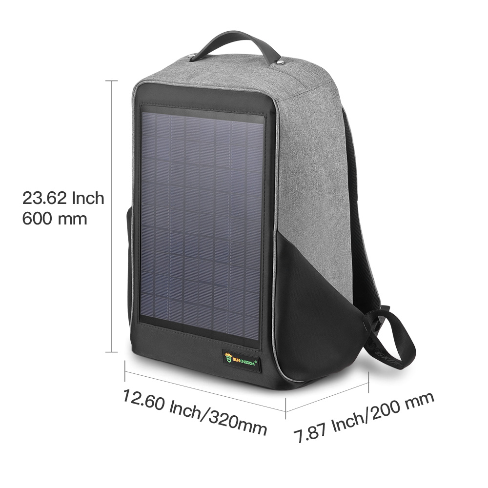 USB Charger laptop Battery Energy Smart eco Backpack Camping Power Solar Panel Pack bag for outdoors Travel backpack unisex