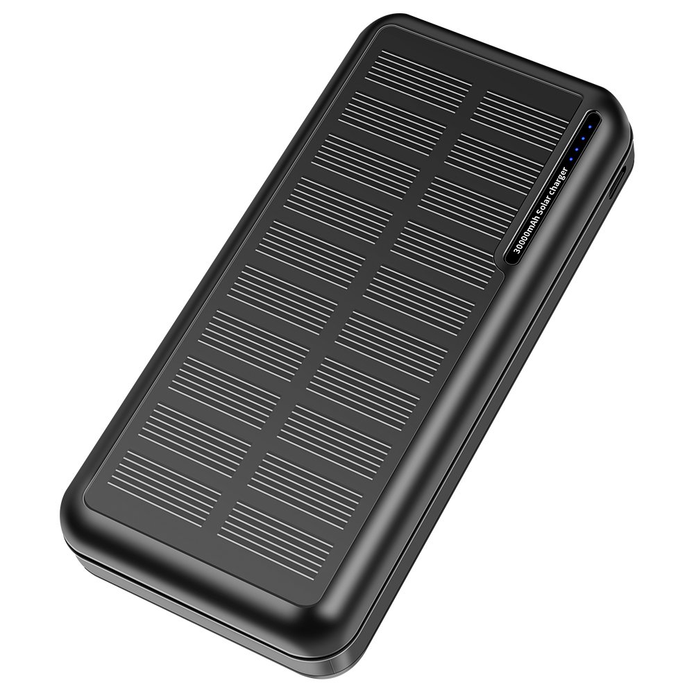 Original Factory New Product 2024 Electronics OEM Logo Portable 30000mAh Large Capacity Fast Charging Solar Power Bank 20000mAh