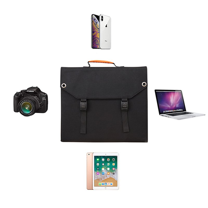 JNTIMUYA 100W Solar Folding Bag with High Efficiency for Reliable Power During Outdoor Activities Solar panels