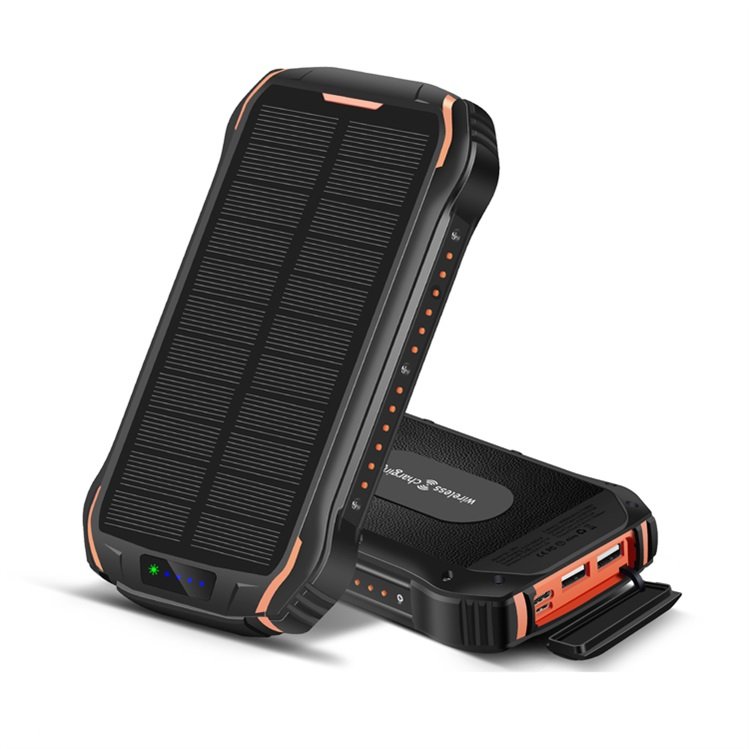 Wholesale Portable Wireless Charge 26800mah Solar Power Bank Waterproof Outdoor