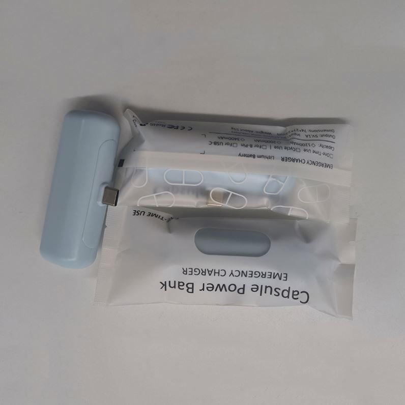 1200Mah Disposable Phone Charger One Time Use Emergency Power Bank Banco De Energia Portatil Mini Disposable Powerbank
