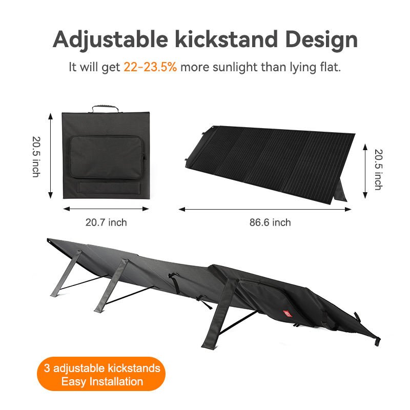 120w Portable Solar Panels Charger Waterproof Energy Storage Foldable Solar Panels made by China