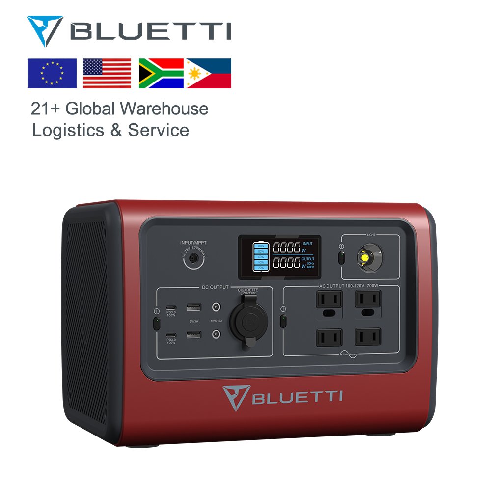 Wholesale 700wh Lithium Battery 110v 220v Solar Charger Mobile Power Bank for Camping Travel