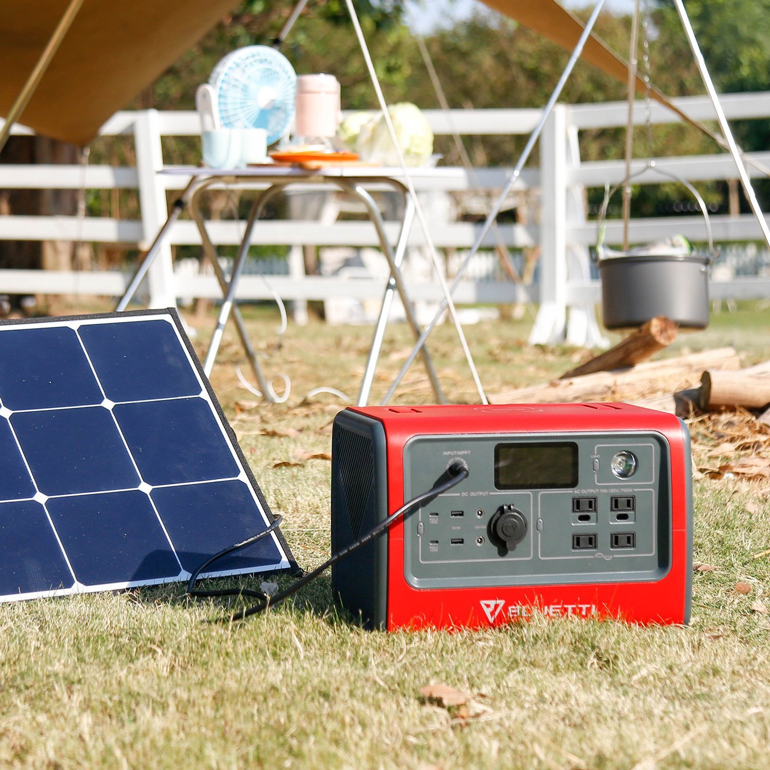 Wholesale 700wh Lithium Battery 110v 220v Solar Charger Mobile Power Bank for Camping Travel