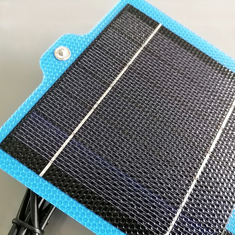 Direct Sale Outdoor Charger Portable Light Thin Solar Panels Small Fan Solar Power Generation Panel 4W Solar Charger