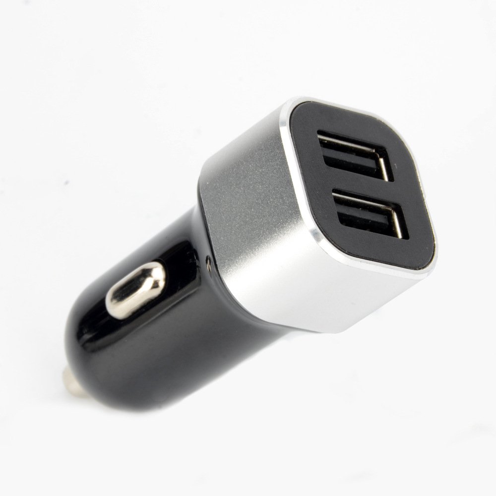Customized Car Charger 4.8A 3.1A 2.4A Dual Usb Cigarette Butt Universal Fast Charging Fast Car Charger