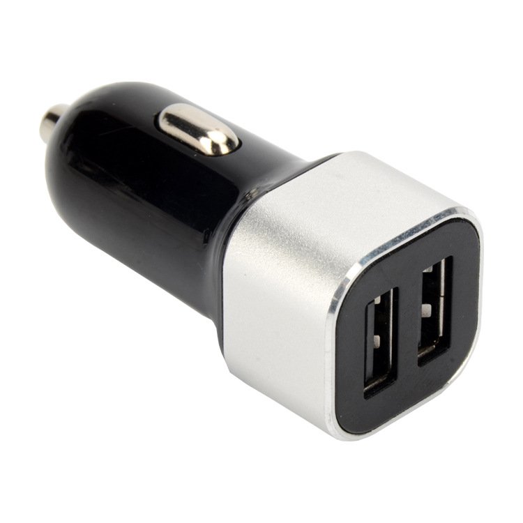 Customized Car Charger 4.8A 3.1A 2.4A Dual Usb Cigarette Butt Universal Fast Charging Fast Car Charger