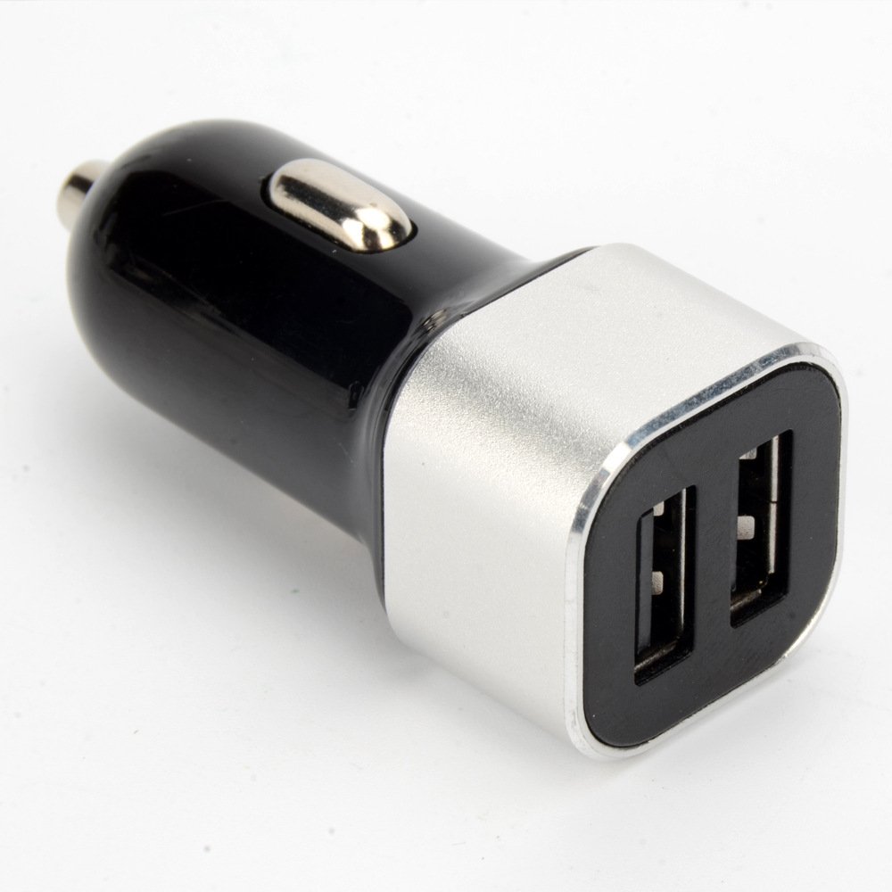 Customized Car Charger 4.8A 3.1A 2.4A Dual Usb Cigarette Butt Universal Fast Charging Fast Car Charger
