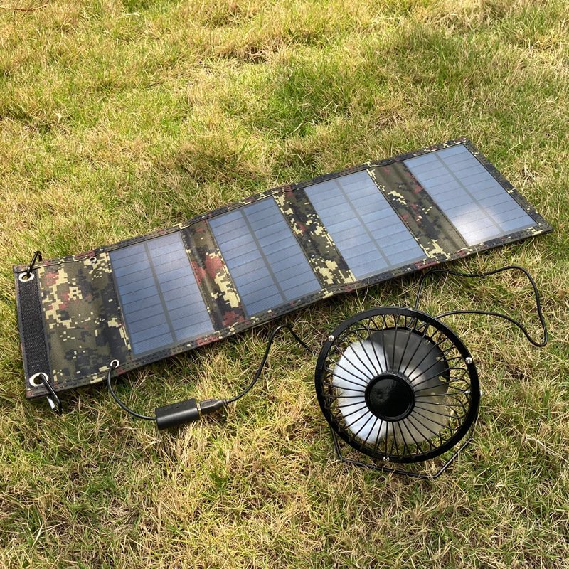 2025 Panouri Photovoltaic Portable Foldable Solar Panel 10W Blanket Plaque Solaire Panel Solar Plegable with Voltage Regulator