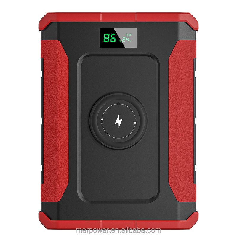 60000mAh Portable PD 60W Power Station Camping CPAP Drone DC 12V 24V Output Cigar Lighter Car Refrigerator 15W Wireless Charger