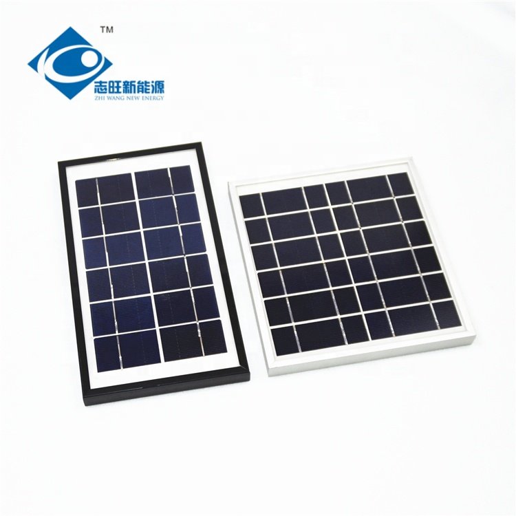 4W RV Camping Solar Panel Blanket ZW-4W-6V Transparent Glass Solar Panel 6V Mini Solar Panels Power Charger
