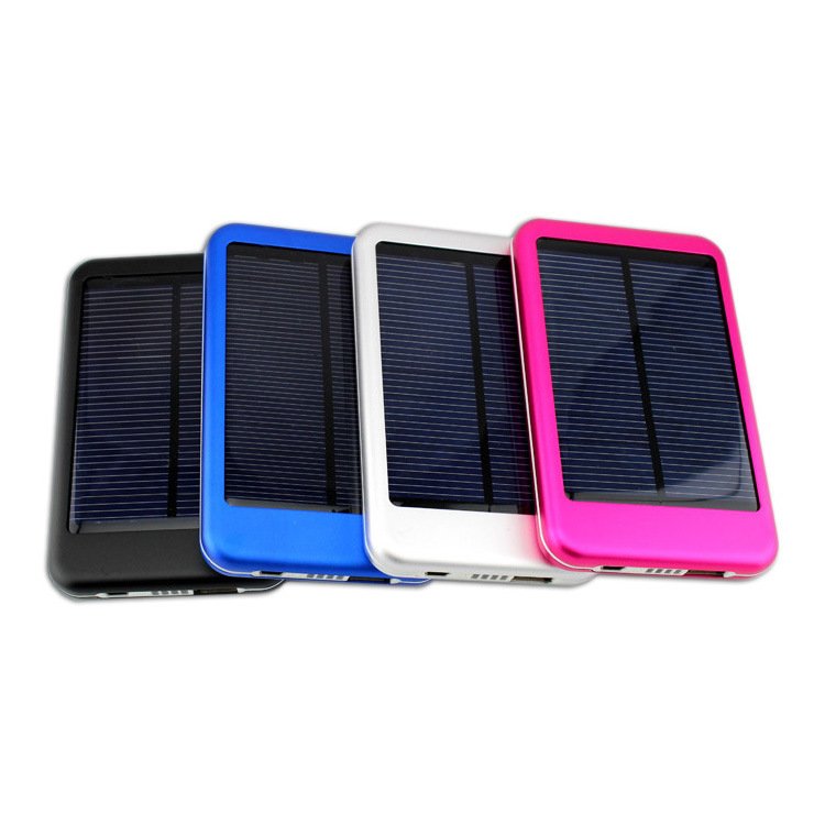 Aluminium Alloy Solar power bank Al Solar panel outdoor emergency power banks solar charger power bank