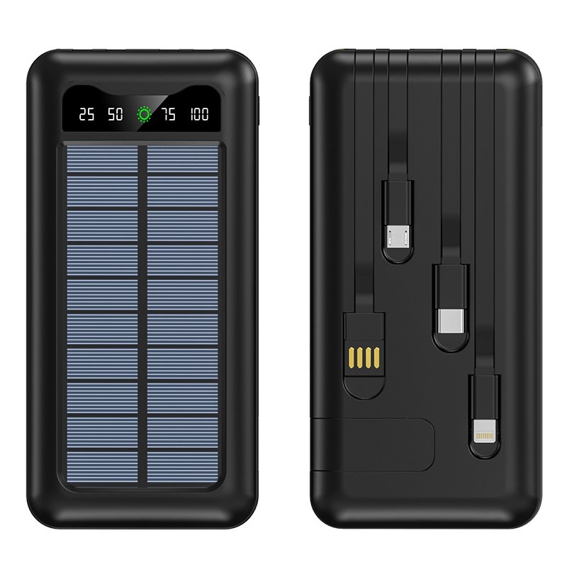 High Efficient Solar Power Bank 10000mAh 20000mAh Solar Charger for mobile phones solar power banks