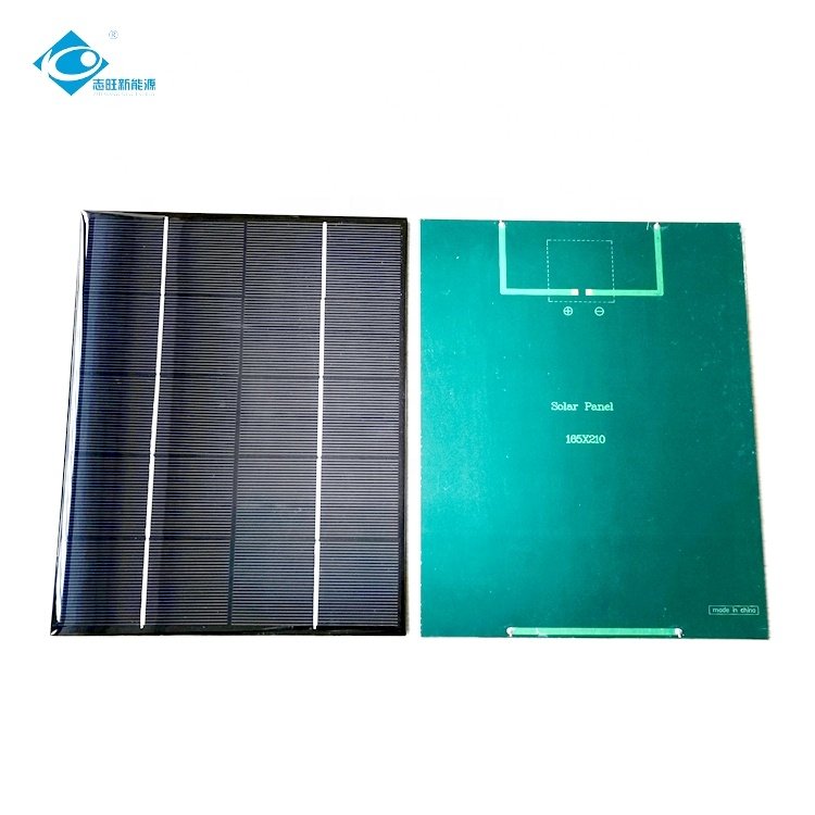 ZW-210156-M Mono Epoxy Solar Panels 5V Semi-flexible Solar Panels 5.3W Portable Solar Panel Charger