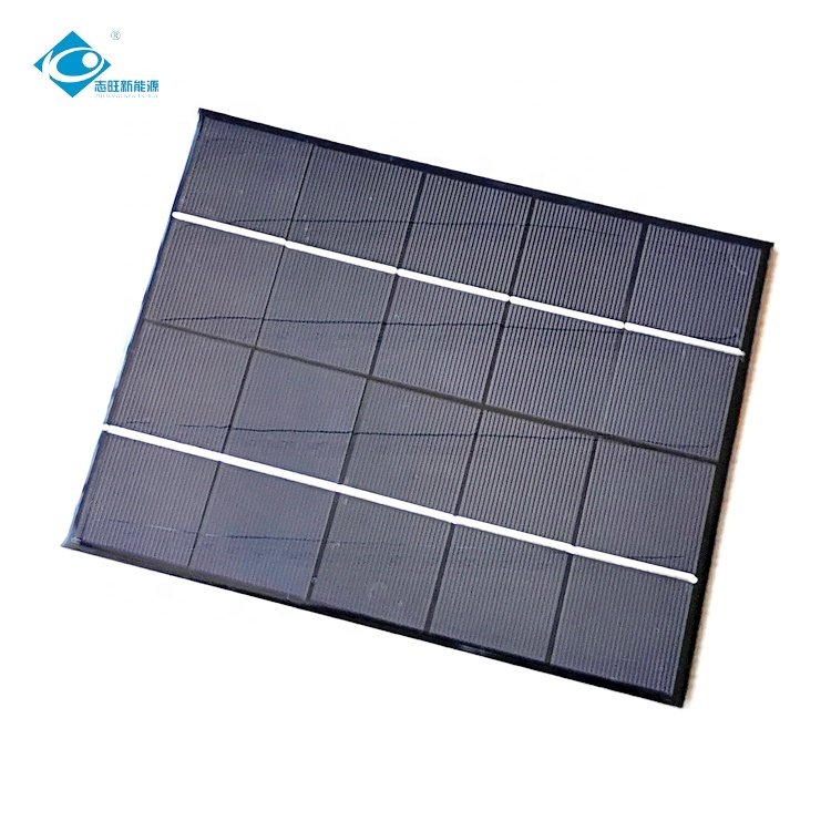 ZW-210156-M Mono Epoxy Solar Panels 5V Semi-flexible Solar Panels 5.3W Portable Solar Panel Charger