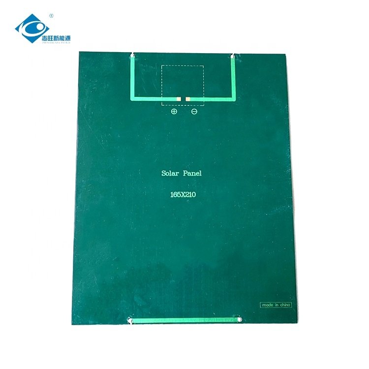 ZW-210156-M Mono Epoxy Solar Panels 5V Semi-flexible Solar Panels 5.3W Portable Solar Panel Charger