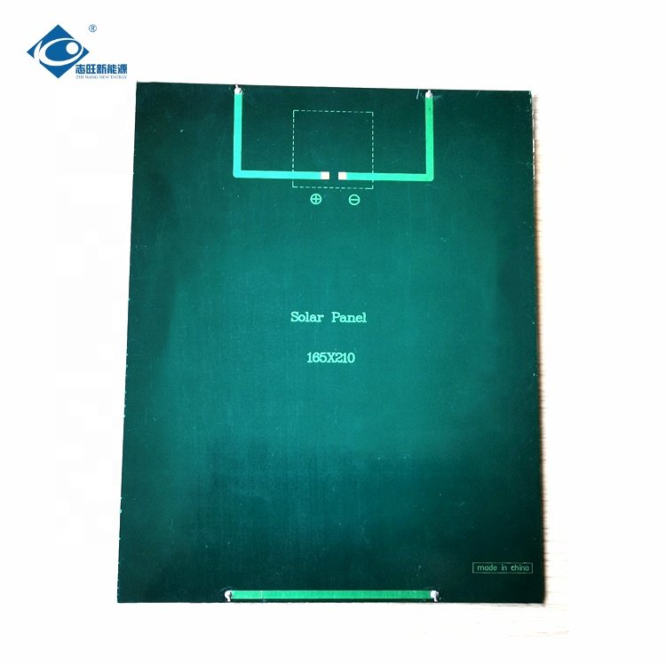 ZW-210156-M Mono Epoxy Solar Panels 5V Semi-flexible Solar Panels 5.3W Portable Solar Panel Charger