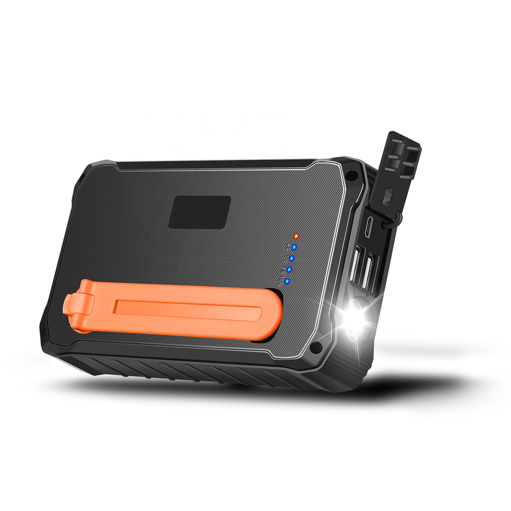 2022 camping outdoor amazonhand crank battery solar powered charger power bank hand phone charger emergency mobile phone charger