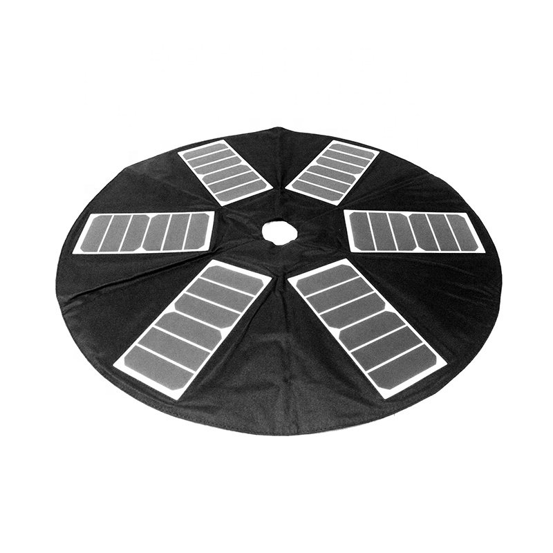 Foldable sun solar beach umbrella beach solar charger panel usb with solar panel